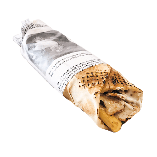 Wrap kipshoarma groot