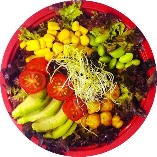 Olijven feta salade bowl