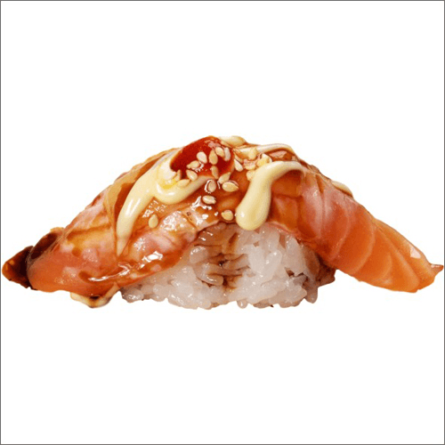 Sake cheese nigiri