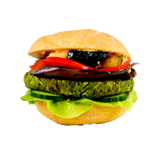 Falafel burger (vegan)
