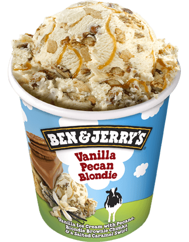 Ben & Jerry's Vanilla pecan blondie 500 ml