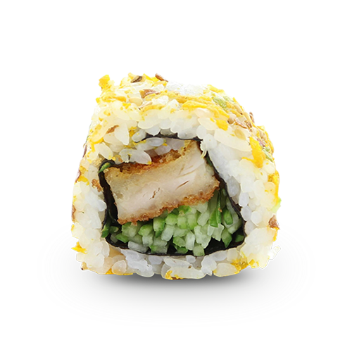 Chicken curry maki