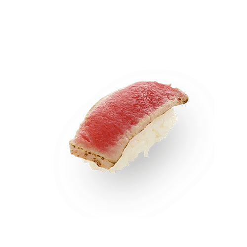 Maguro tataki nigiri