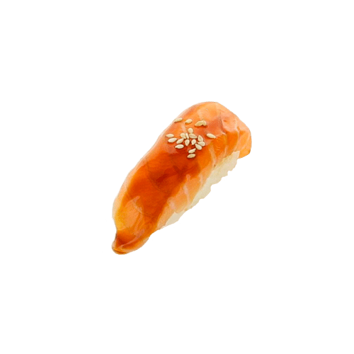 Sake teriyaki nigiri
