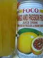 Mango and passion fruit