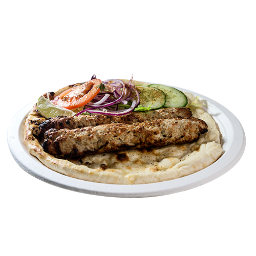 Seekh kebab wrap