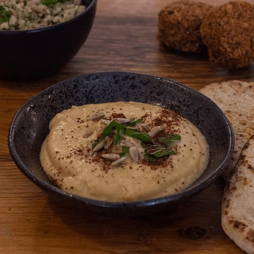 Hummus with pita