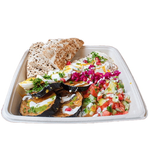 Sababa's sabich combo special