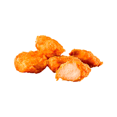 Spicy chicken chunks 6 stuks
