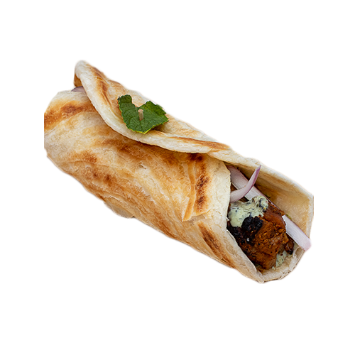Chicken tikka roll