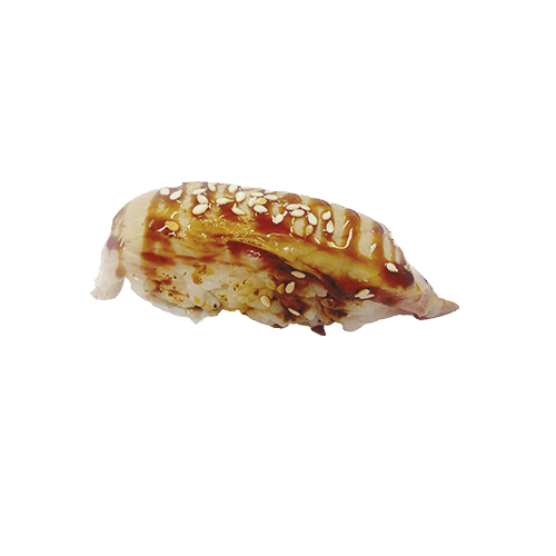 Flamed tuna nigiri