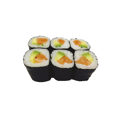 Sake avocado maki