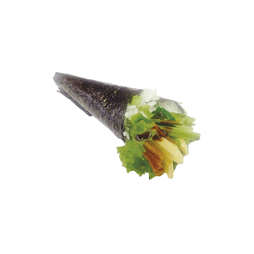 Vegetarian handroll