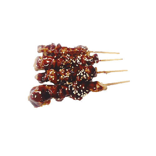 Chicken satay yakitori (4 pieces)