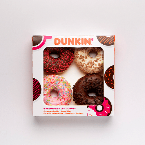 Premium filled 4 pack