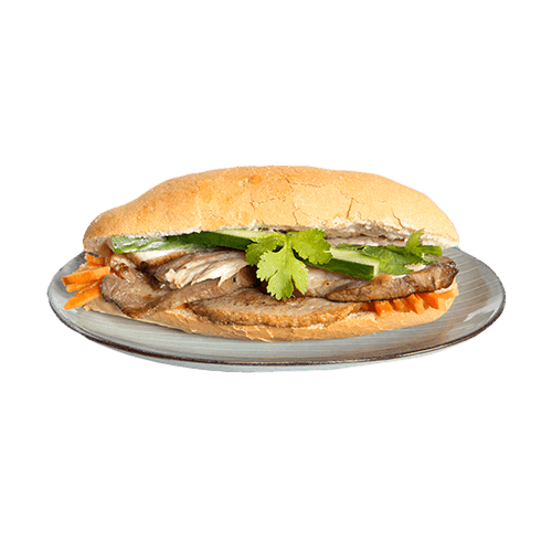 Banh mi pork belly - Nieuwsgierig varken