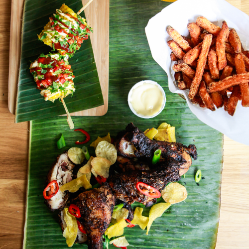 Barbecue menu for 2