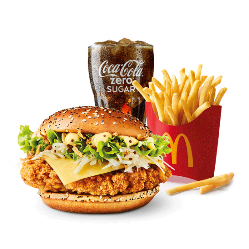 Homestyle Crispy Chicken Honey Mustard Voordeelmenu