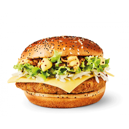 Veggie Homestyle Crispy Chicken Honey Mustard