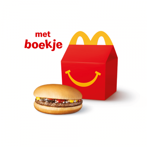 Happy Meal Hamburger met Boek