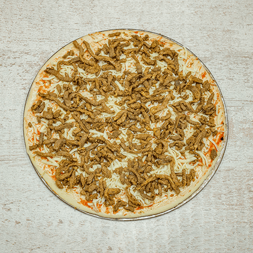 Lamb shoarma pizza