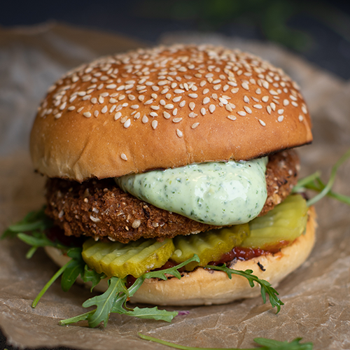 Vegan veggie burger