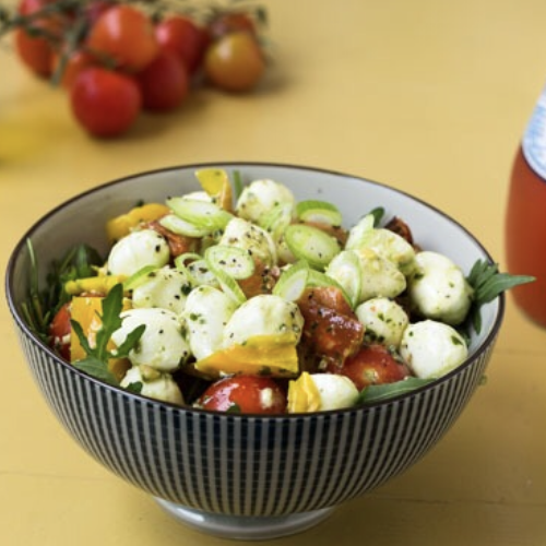 Buffalo mozzarella salad