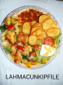 Lahmacun supreme with feta cheese