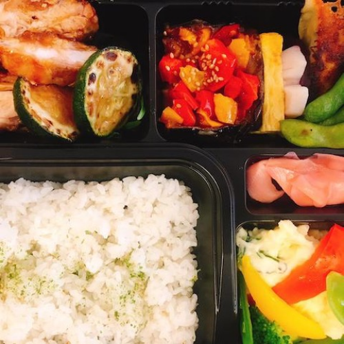 Chicken teriyaki bento box