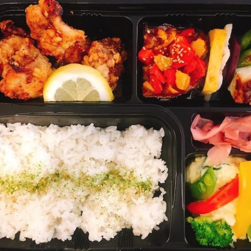 Karaage bento box