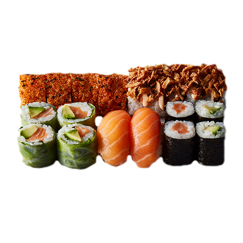 Menu duo zalm
