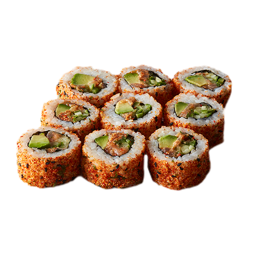 Spicy zalm roll