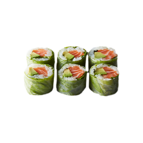 Zalm verde maki