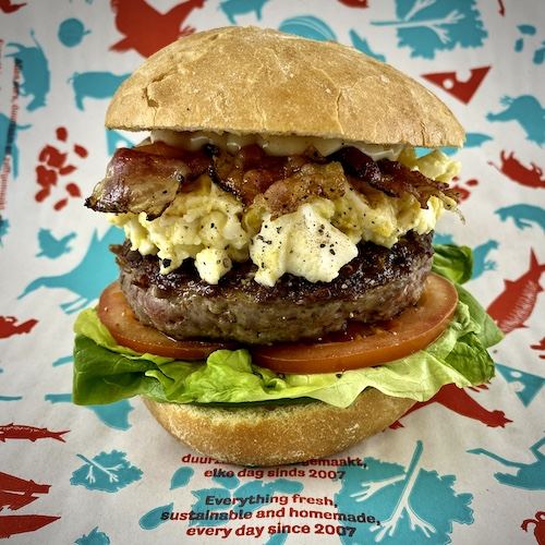 Beef royale burger