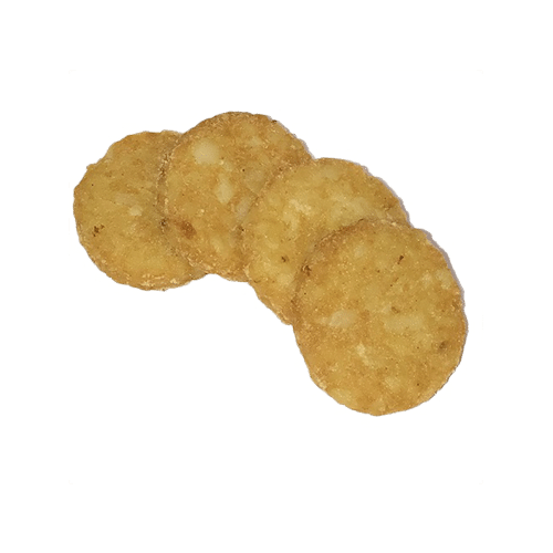 Kerrie aardappelkoekjes, 4 stuks