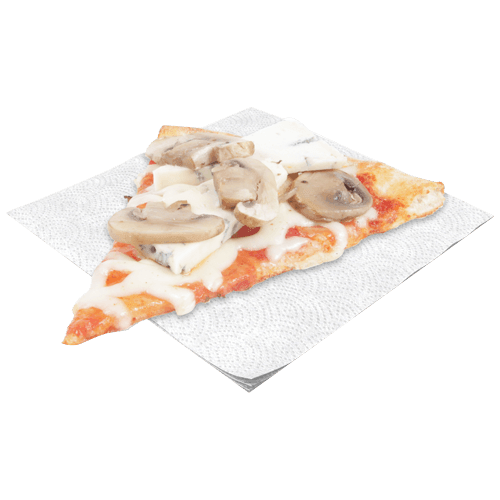 Pizza gorgonzola e funghi