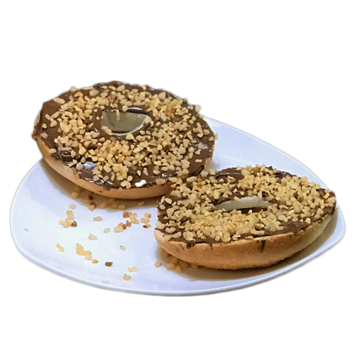 Bagel nutty Nutella