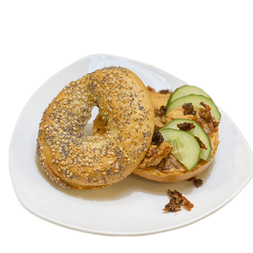 Bagel sun-dried tomato