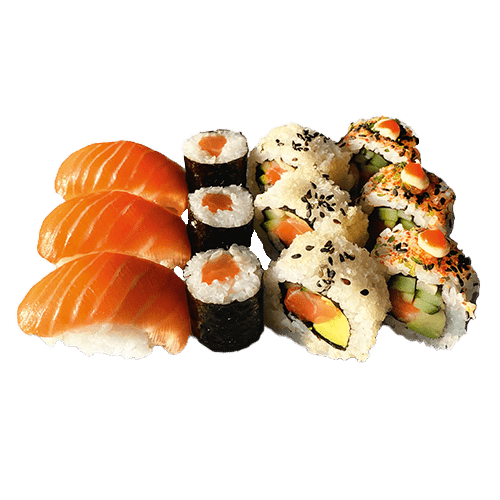 Zalm mix box