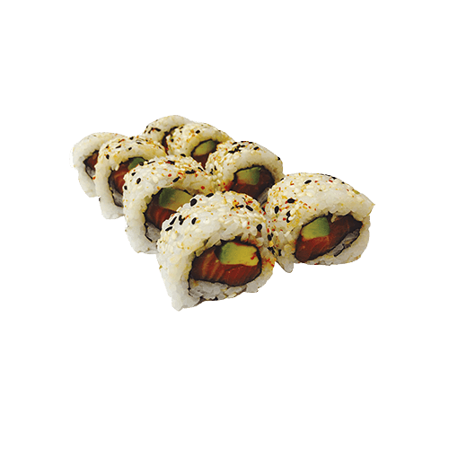 Spicy zalm roll