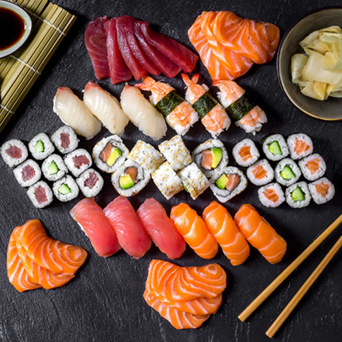 Sushi en sashimi box