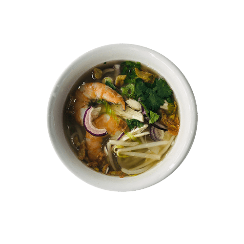 Hu tieu noodle soup