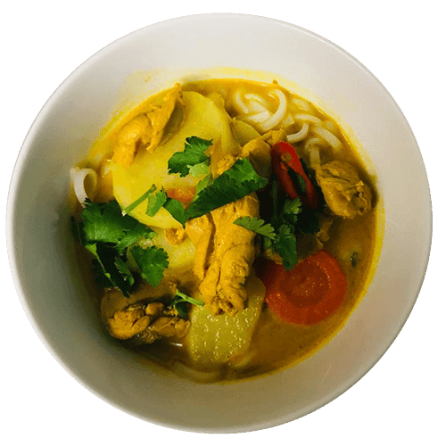 Curry noodle soup