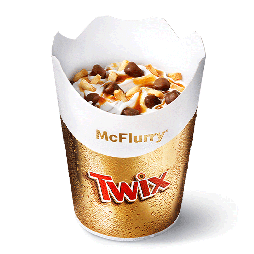 McFlurry Twix met Karamelsaus