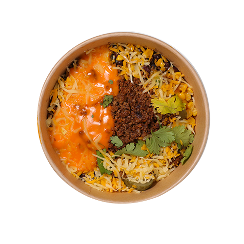 Burrito bowl minced beef