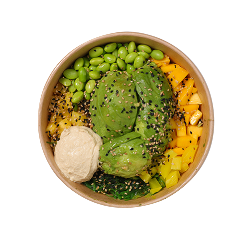 Large poké bowl abokado