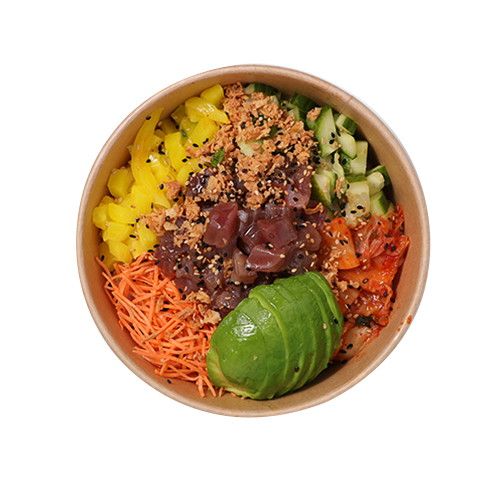 Large poké bowl tuna
