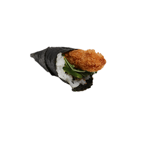 Temaki crispy shrimps
