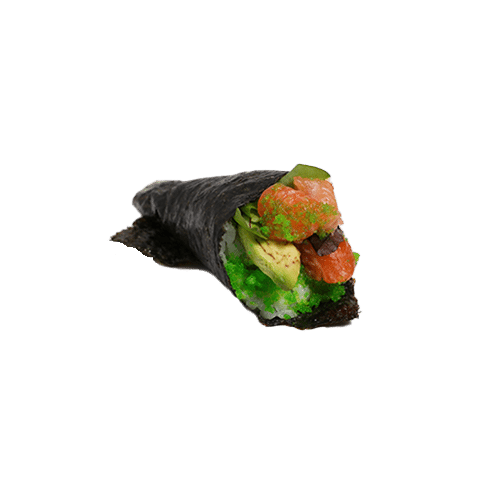 Temaki salmon