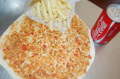 Turkse pizza menu salade